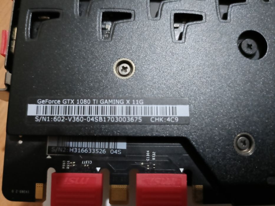 GeForce GTX 1080ti Gaming X 11G