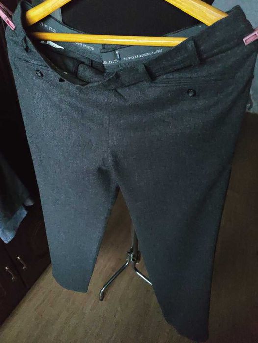 Джинсы брюки Heinecke & Klaproth wool trousers Germany w36 grey.