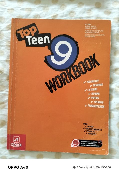 Cadernos de atividades 9 ano