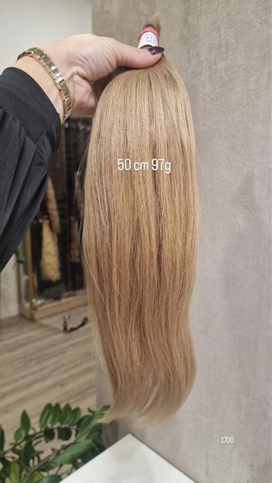 Naturalne blond włosyproste