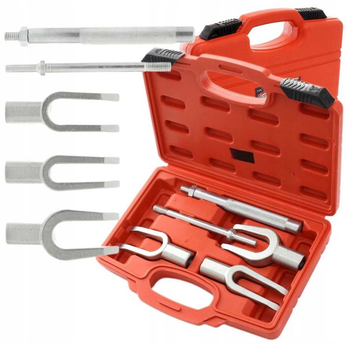 Widelcowe Ściągacze Sworzni Drążków Końcówek Kierowniczych + Walizka