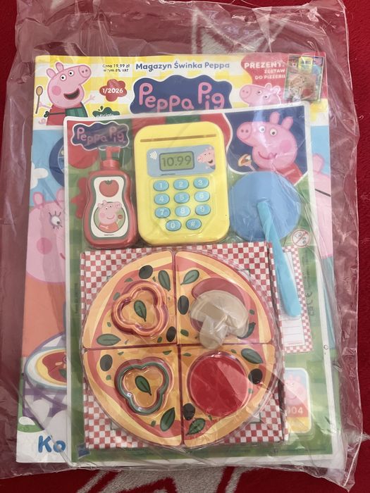 Gazetka magazyn Świnka Peppa 1/2026 Peppa Pig+prezent