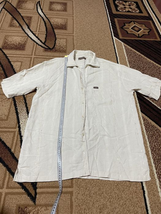 Рубашка чоловіча 4 xl, льон