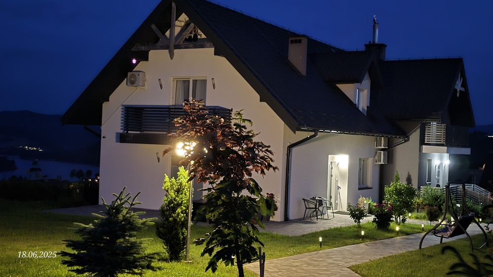 Pokoje z widokiem na J.Solińskie/ Polańczyk/Bieszczady
