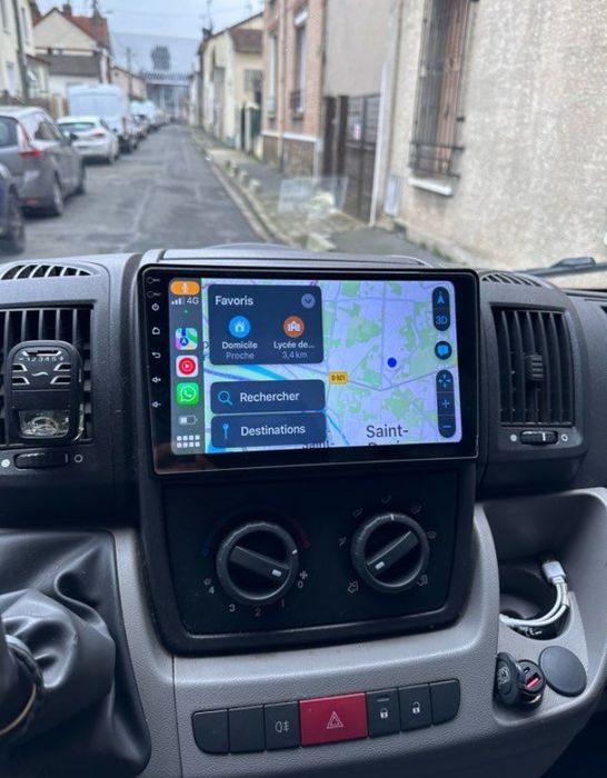 Rádio Fiat Ducato/Peugeot Boxer/Citroën Jumper (Novo)