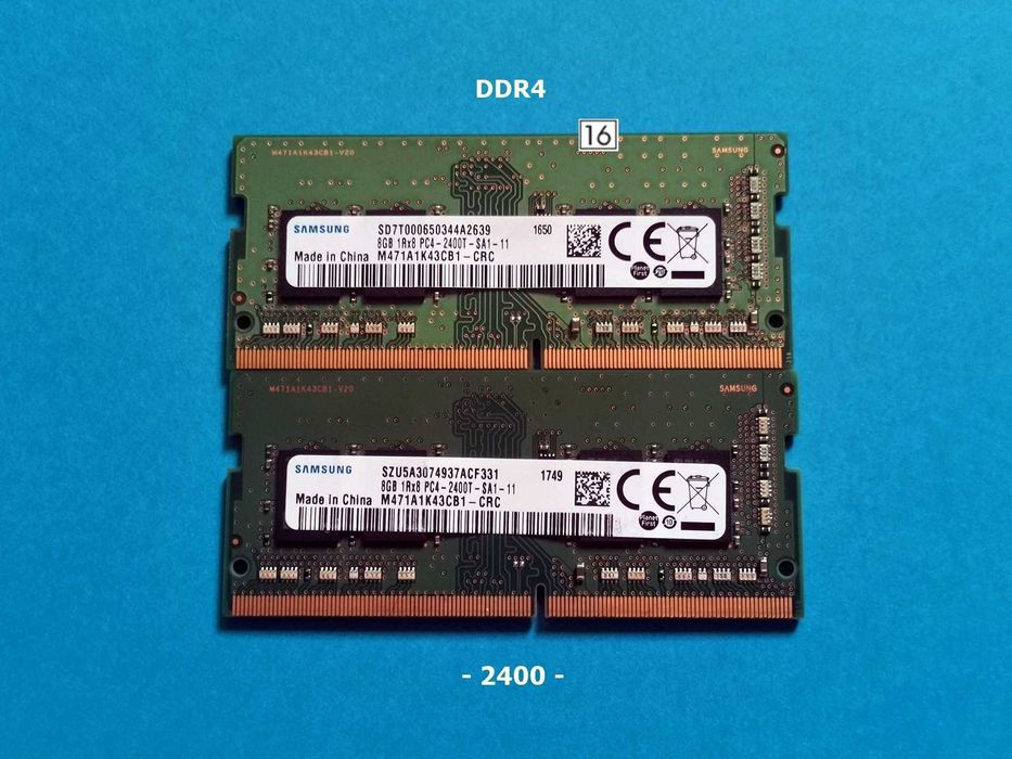 DDR4 16GB Samsung 2400T