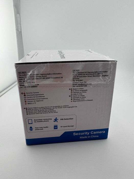 Cococam kamera wewnętrzna 2K WiFi 5200mAh akumulator alexa pir ai 355