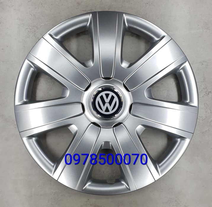 Ковпаки Фольксваген R15 Volkswagen Polo Fox T-Roc Passat Golf Jetta