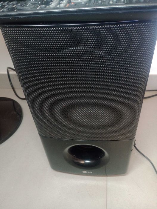 Home Cinema LG HT554 5.1 – Amplificador vendido, Colunas disponíveis!