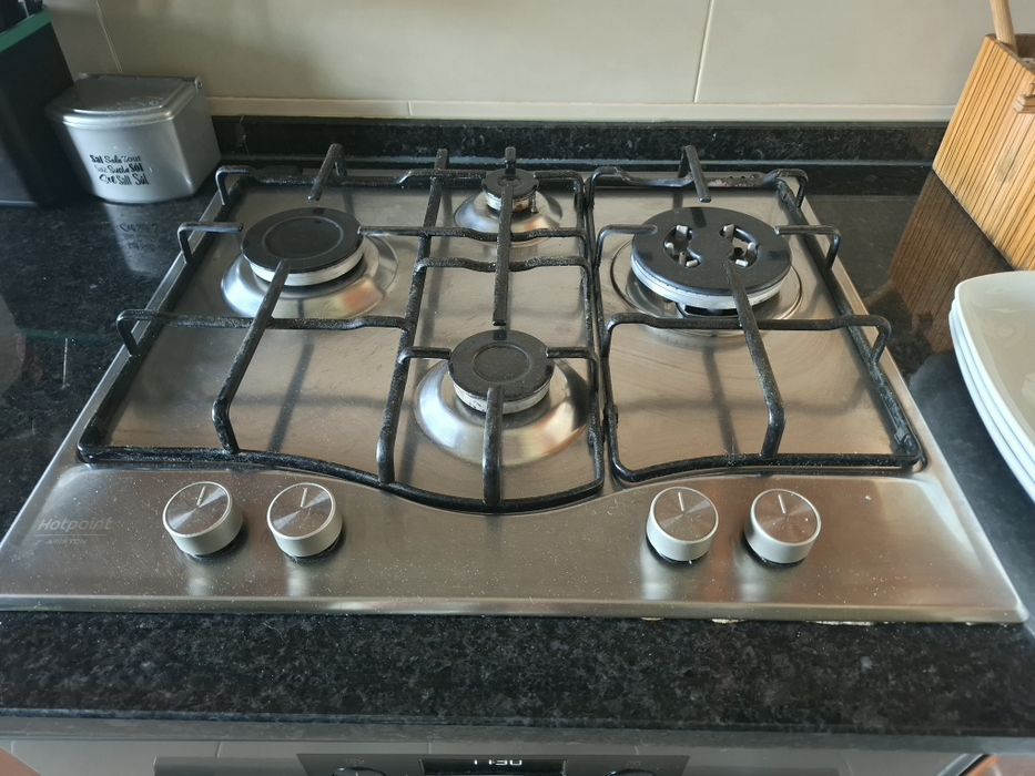 Placa de fogão gás propano Hotpoint Ariston