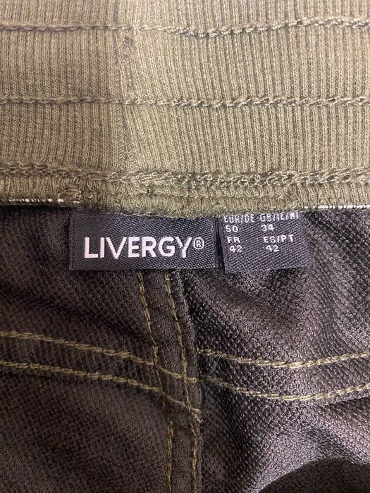 Штани карго чоловічі livergy хакі