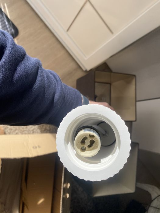 Candeiros cabeceira supensos novos na caixa