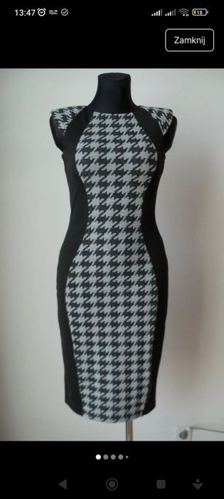 Sukienka wyszczuplające SX