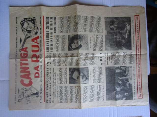 Cantiga da Rua Filme  jornal programa ? muito raro
