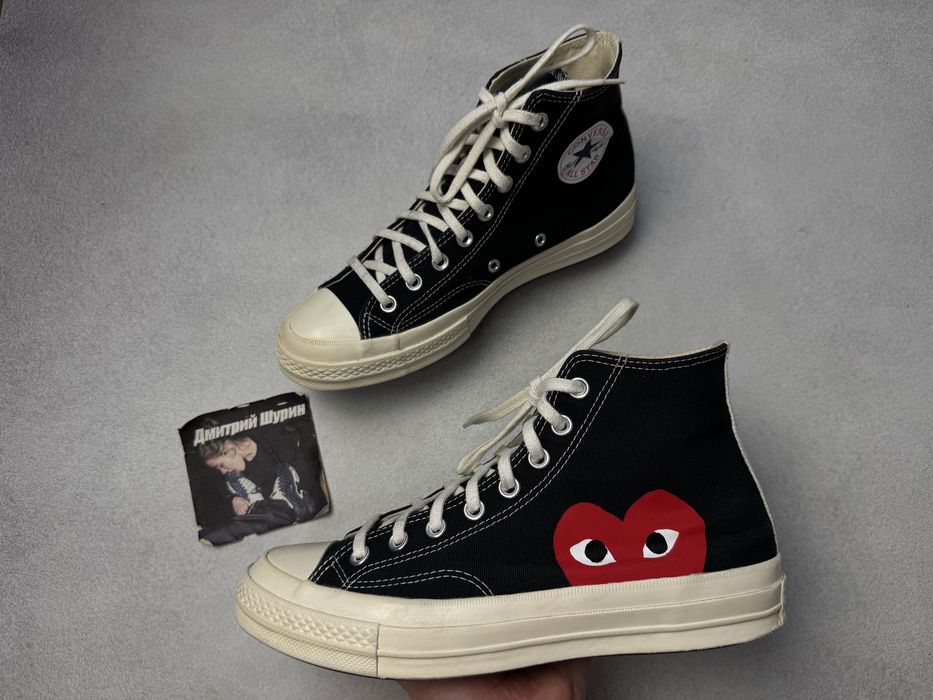 Converce X Play Comme des Garcons 42розмір all Star vans knu skool old
