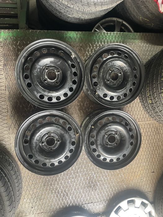 Диски R15 4x100 Opel оригінальні + ковпаки