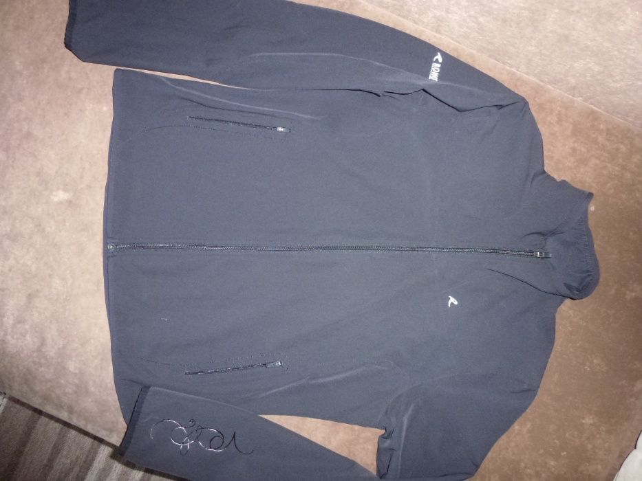 Bluza sportowa soft shell czarna damska RONO roz. L/ XL