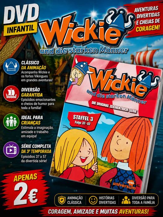 Dvd Wickie und die starken Männer (Alemão)