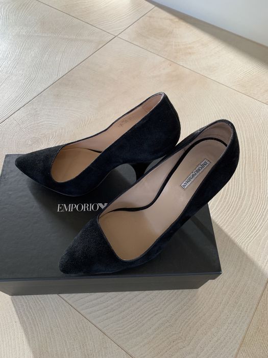 Armani- oryginalne czarne szpilki