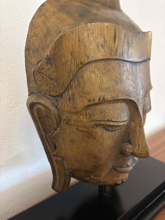 Escultura Cabeça de Buda grande dimensāo