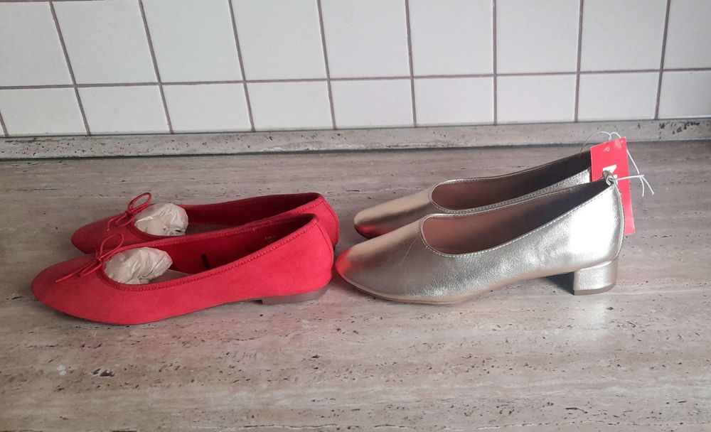 Wiosenne baleriny nowe H&M r. 37