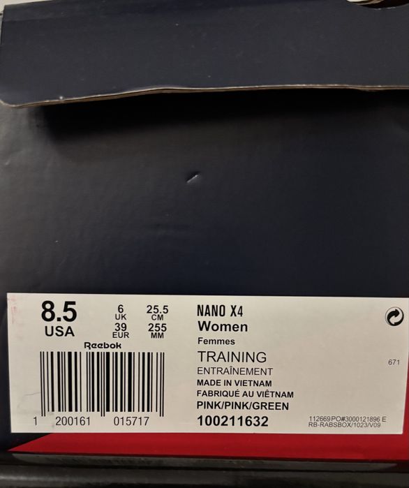 Sapatilhas de treino Reebok Nano X4