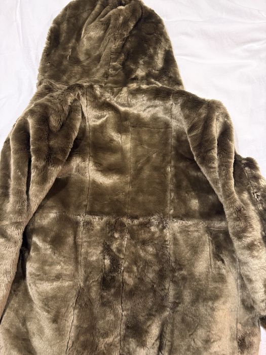 Casaco pêlo com capuz Bimba & Lola