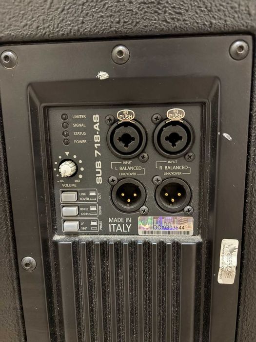 RCF SUB 718-AS subwoofer aktywny 18″ 700W