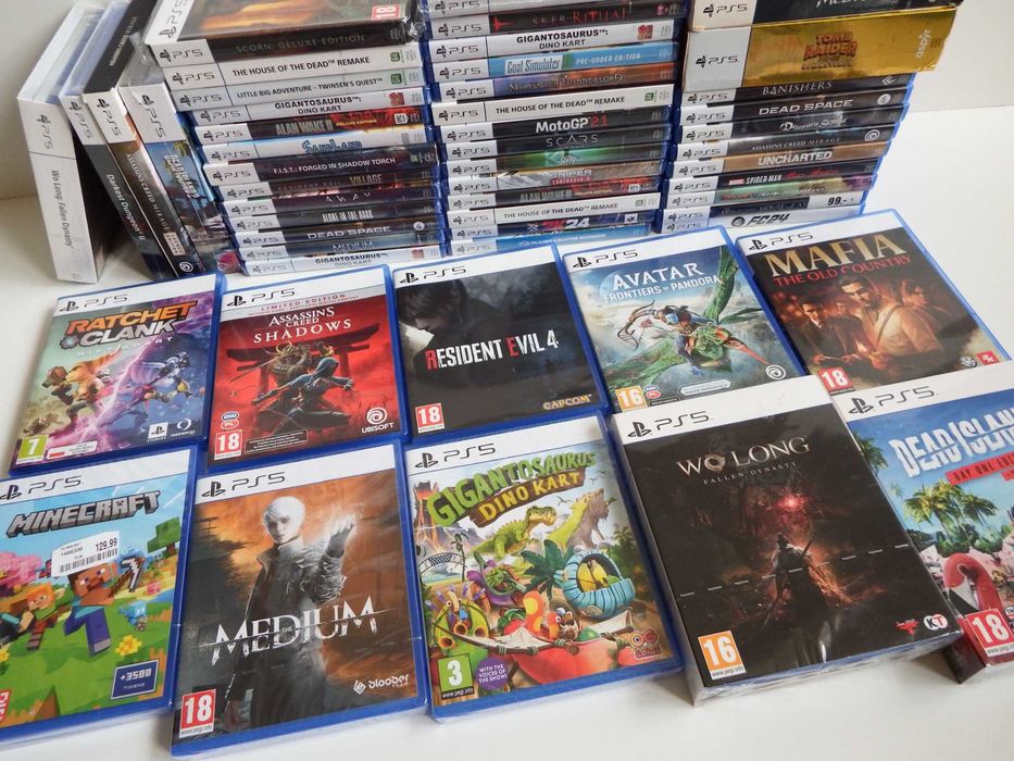 GRY SONY PS5 Płock MEGA WYBÓR zobacz koniecznie ! Minecraft PL NOWA !