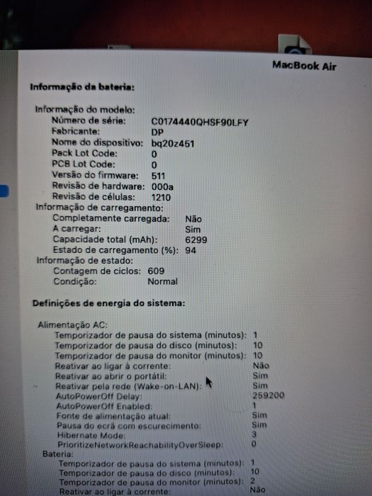 MacBook13" Air 2017 128ssd 8gb RAM muito conservado