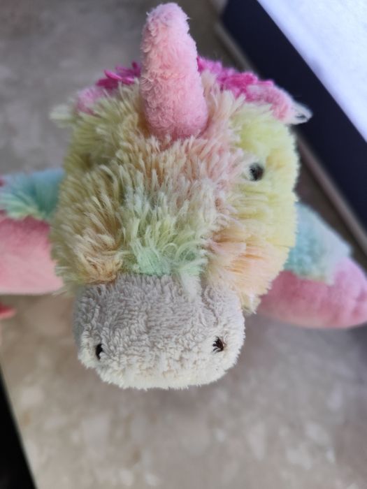 Projektor poduszka maskotka jednorożec