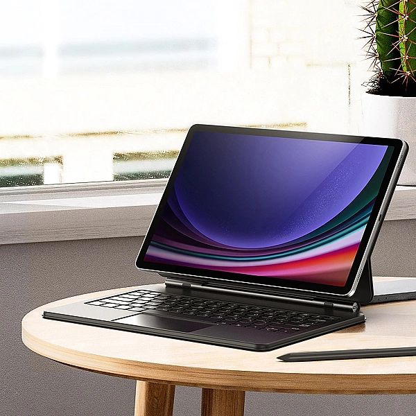 Etui Dux Ducis Keyboard (MK Series) z klawiaturą Bluetooth na Samsung