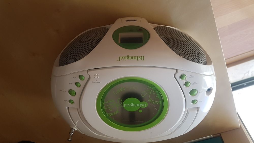 Leitor cd-mp3 rádio