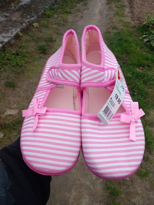 Детские тапочки на липучке 34 р.-р.