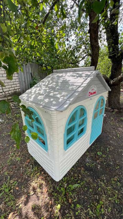 Домик детский Будинок пластиковий Дитячий будиночок Долони.