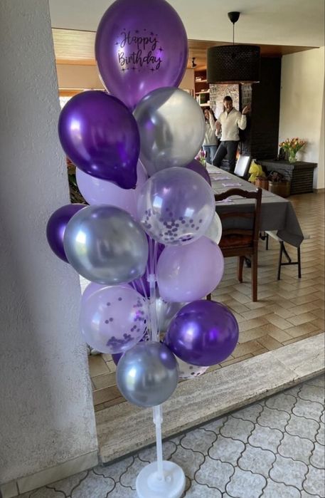 Stojaki na balony, urodziny, imieniny, wieczór panieński, dekoracje