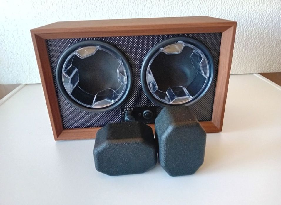 Watch Winder 2 Relógios Hamilton Rolex Seiko Oris Citizen Tissot Zeno