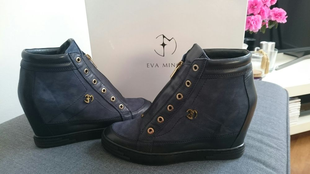 Jesienne Sneakersy EVA MINGE rozmiar 40 praktycznie nowe