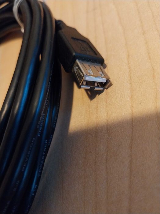 Cabo Extensão USB 5 metros - Macho - Femea