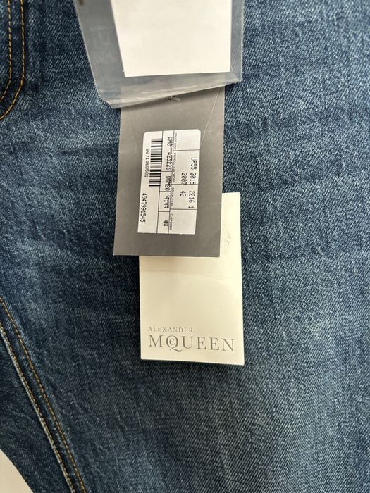 Nowe cropped jeans Alexander Mcqueen Mqueen L