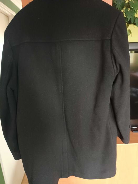 Płaszcz męski czarny