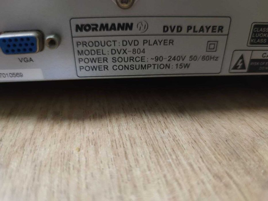 DVD-плеер Normann DVX 804 рабочий