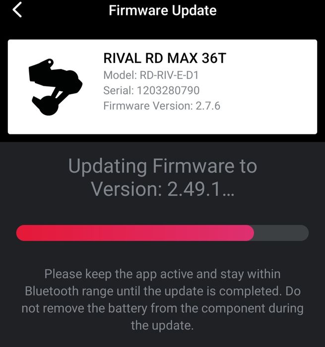 Przerzutka Sram Rival eTAP AXS
