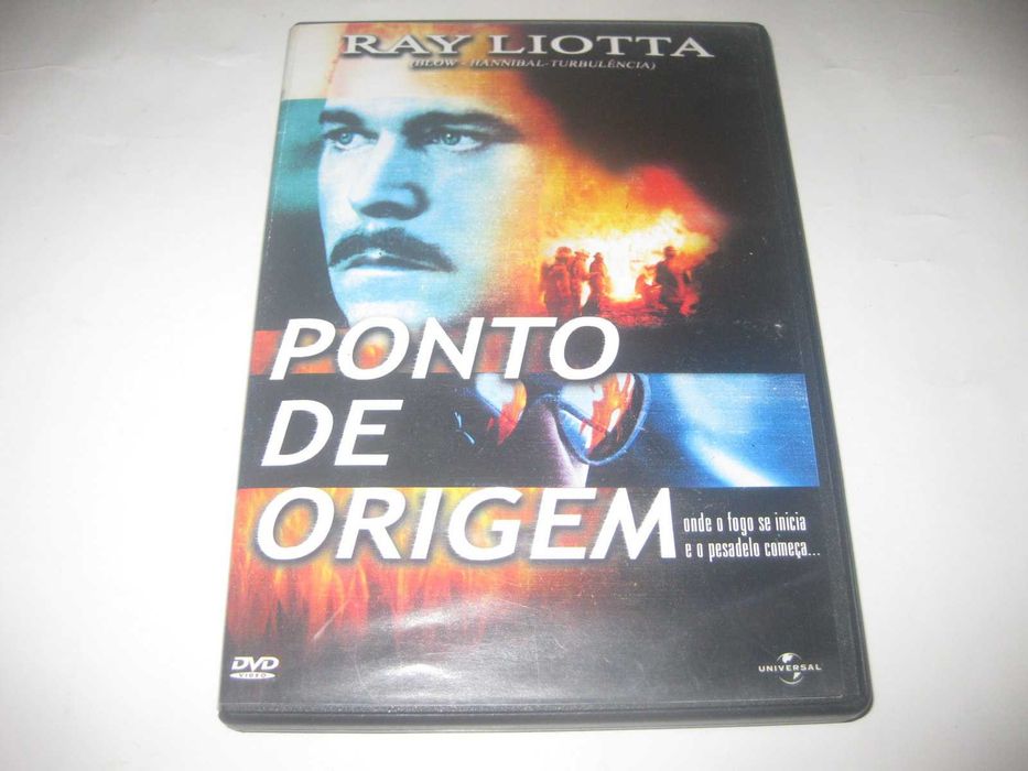 DVD "Ponto de Origem" com Ray Liotta/Raro!