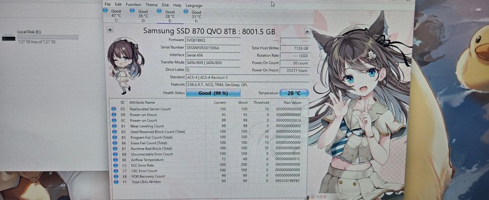 Dysk SSD Samsung QVO 870 8tb