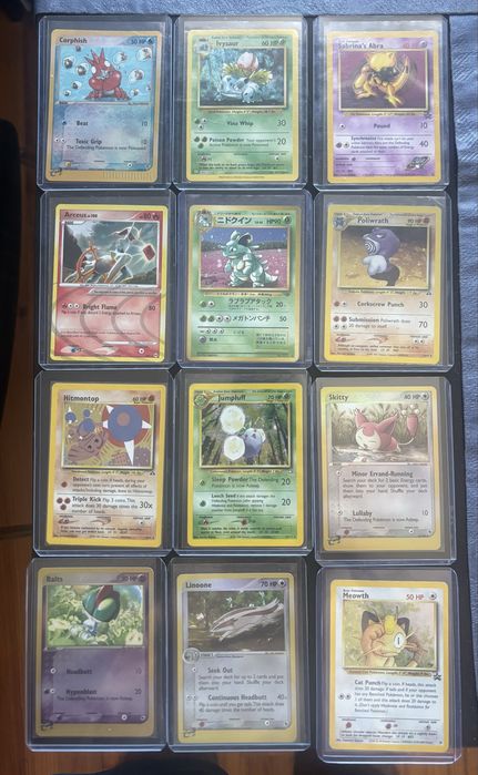 Cartas pokémon originais