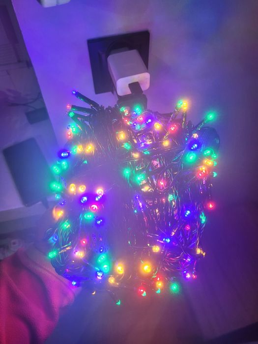 Lampki choinkowe 400 led multikolor