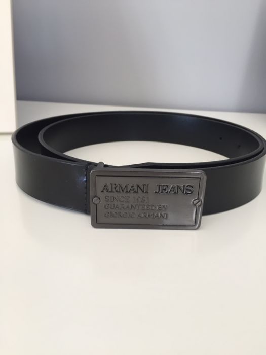 pasek skóra damski skórzany Armani Jeans