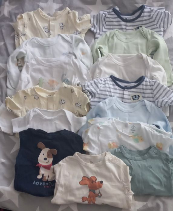 Paka ,Ciuszki ,Spioszki, bluzki,   6m do 12m