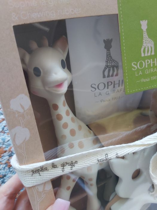 Żyrafa Sophie z gryzakiem